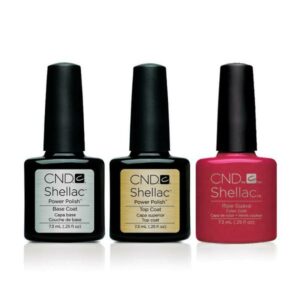CND - Shellac Combo - Base, Top & Ripe Guava