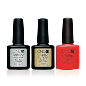 CND - Shellac Combo - Base, Top & Tropix