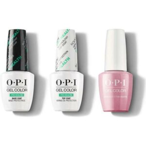 OPI - GelColor Combo - Base, Top & Aphrodites Pink Nightie