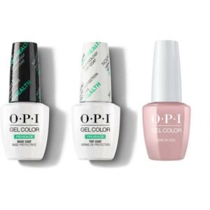 OPI - GelColor Combo - Base, Top & Bare My Soul