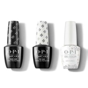 OPI - GelColor Combo - Base, Top & Born To Sparkle