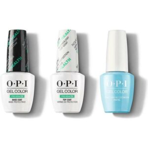 OPI - GelColor Combo - Base, Top & Cant Find My Czechbook (Pastel)