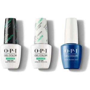 OPI - GelColor Combo - Base, Top & Do You Sea What I Sea?