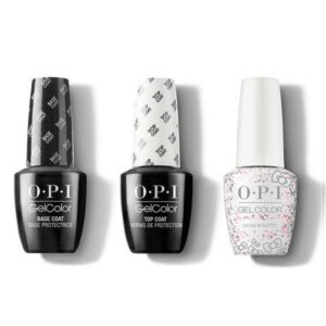OPI - GelColor Combo - Base, Top & Dream In Glitter