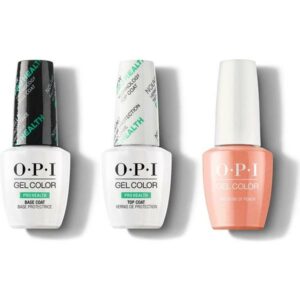 OPI - GelColor Combo - Base, Top & Freedom of Peach