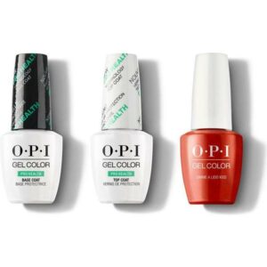OPI - GelColor Combo - Base, Top & Gimme a Lido Kiss