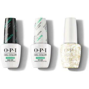 OPI - GelColor Combo - Base, Top & Gold Key To The Kingdom