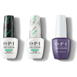 OPI - GelColor Combo - Base, Top & Hello Hawaii Ya?