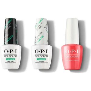 OPI - GelColor Combo - Base, Top & I Eat Mainely Lobster