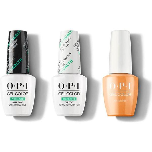 OPI - GelColor Combo - Base, Top & No Tan Lines