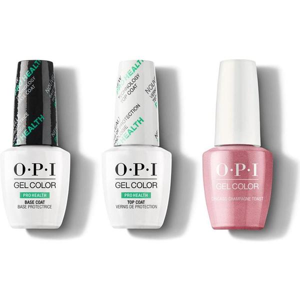 OPI - GelColor Combo - Base, Top & Not So Bora-Bora-ing Pink