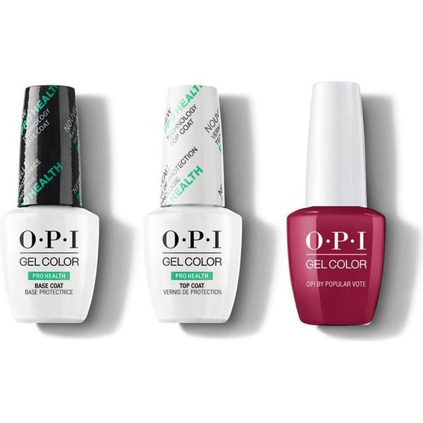 OPI - GelColor Combo - Base, Top & OPI By Popular Vote