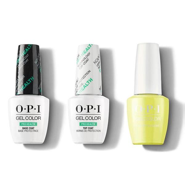 OPI - GelColor Combo - Base, Top & PUMP Up the Volume