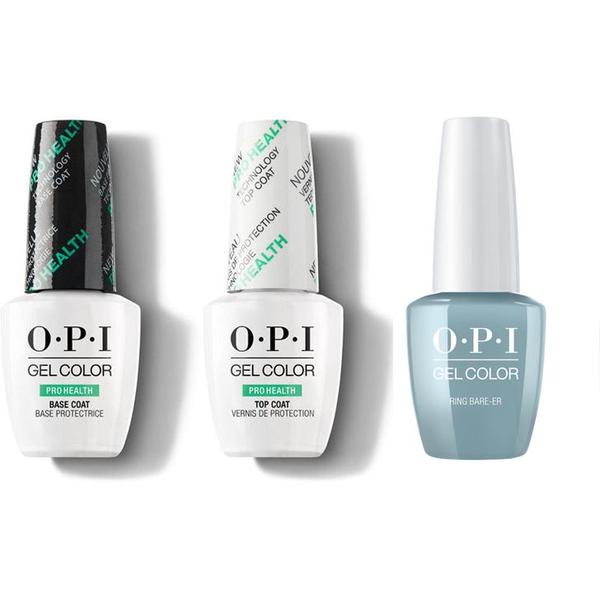 OPI - GelColor Combo - Base, Top & Ring Bare-er