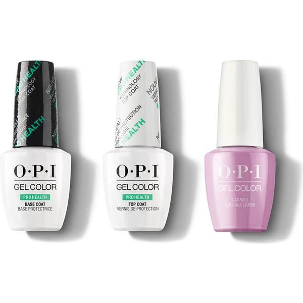 OPI - GelColor Combo - Base, Top & Seven Wonders of OPI