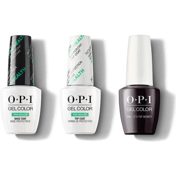 OPI - GelColor Combo - Base, Top & Shh...It's Top Secret!