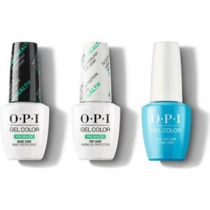 OPI - GelColor Combo - Base, Top & Teal the Cows Come Home