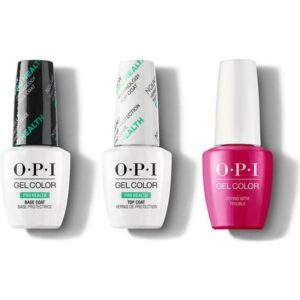 OPI - GelColor Combo - Base, Top & Toying With Trouble
