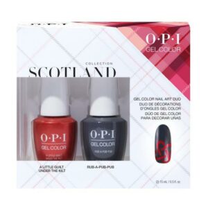 OPI GelColor - Scotland GelColor Nail Art Duo Pack #2