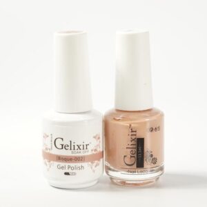 #002 - Gelixir UV/LED Soak Off Gel polish - Bisque