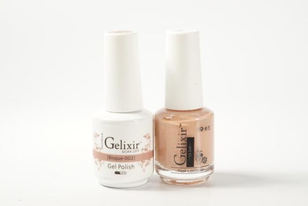 #002 - Gelixir UV/LED Soak Off Gel polish - Bisque
