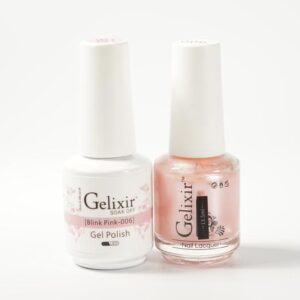 #006 - Gelixir UV/LED Soak Off Gel polish - Blink Pink