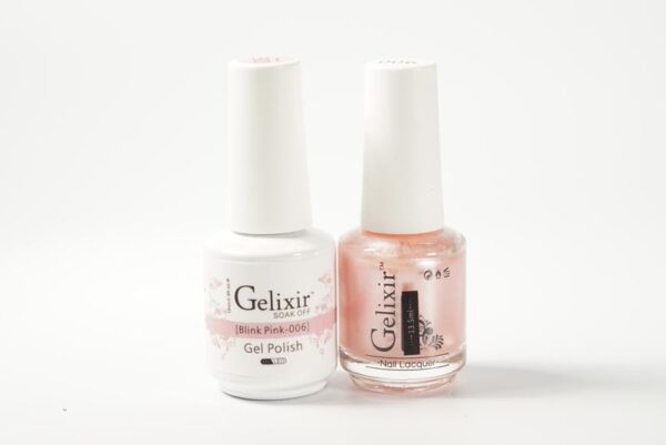 #006 - Gelixir UV/LED Soak Off Gel polish - Blink Pink