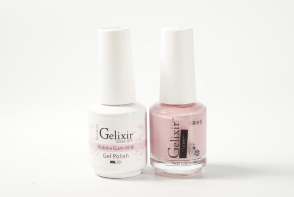 #008 - Gelixir UV/LED Soak Off Gel polish - Bubble Gum