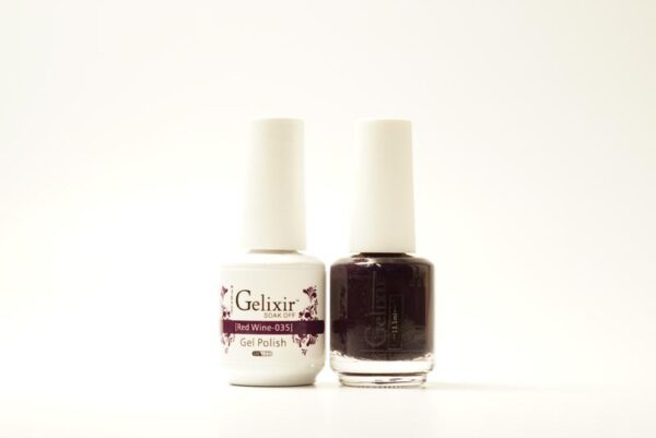 #035 - Gelixir UV/LED Soak Off Gel polish - Red Wine
