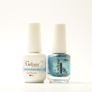 #097 - Gelixir UV/LED Soak Off Gel polish - Metallic Ocean