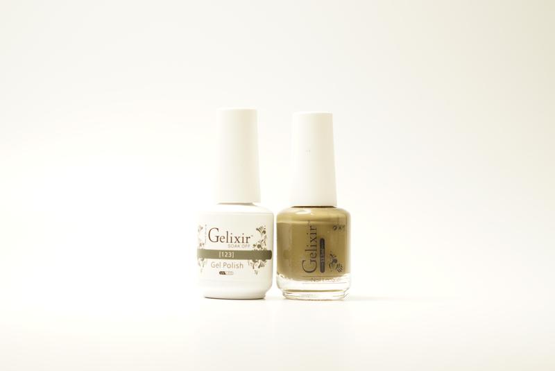 #123- Gelixir UV/LED Soak Off Matching Gel and Polish