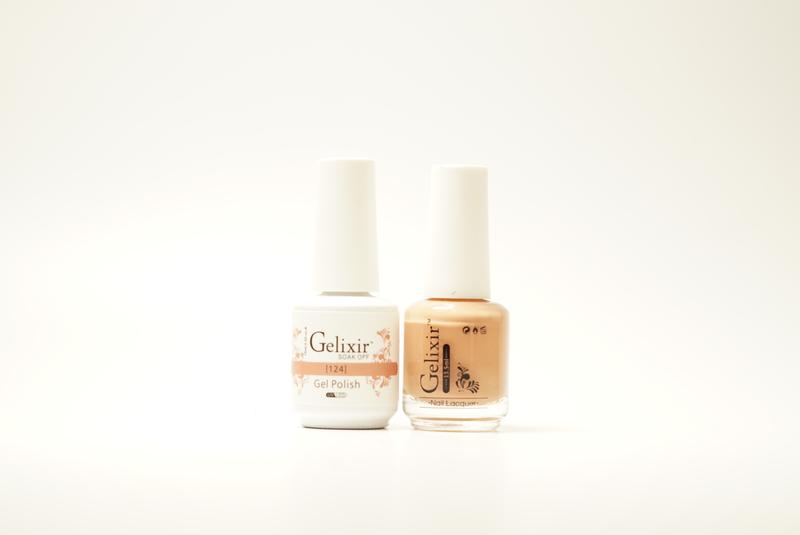 #124- Gelixir UV/LED Soak Off Matching Gel and Polish