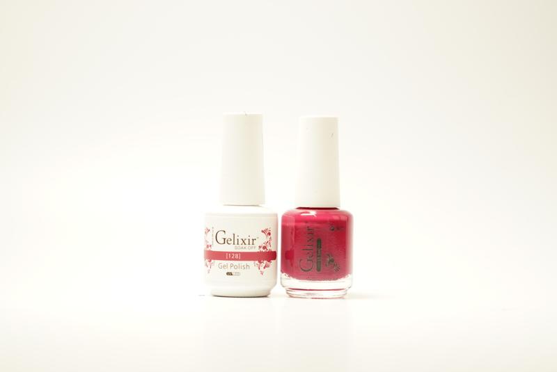 #128- Gelixir UV/LED Soak Off Matching Gel and Polish