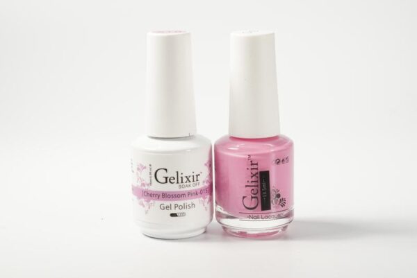 #015 - Gelixir UV/LED Soak Off Gel polish - Cherry Blosson Pink