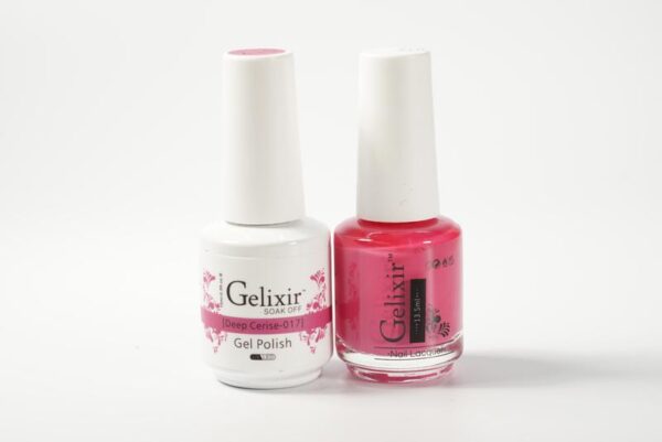#017 - Gelixir UV/LED Soak Off Gel polish - Deep Cerise