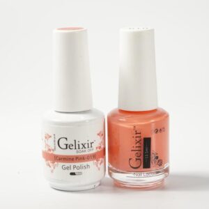 #019 - Gelixir UV/LED Soak Off Gel polish - Carmine Pink