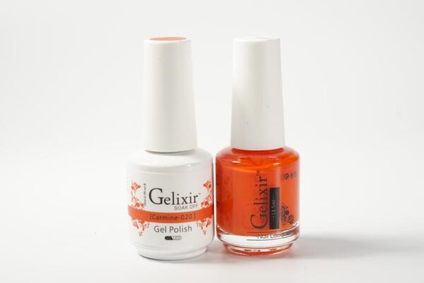 #020 - Gelixir UV/LED Soak Off Gel polish - Carmine