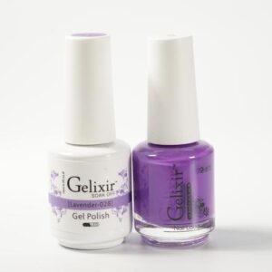 #028 - Gelixir UV/LED Soak Off Matching Gel and Polish - Lavender
