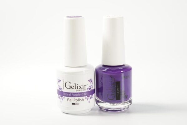 #030 - Gelixir UV/LED Soak Off Gel polish - Royal Purple