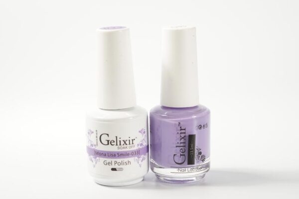 #033 - Gelixir UV/LED Soak Off Gel polish - Mona Lisa Smile