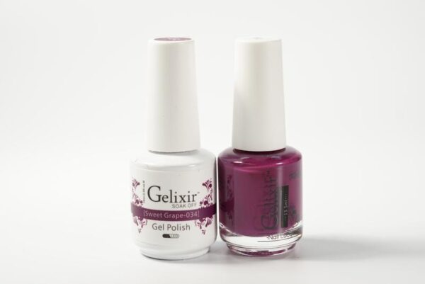 #034 - Gelixir UV/LED Soak Off Gel polish - Sweet Grape