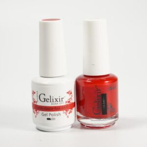 #043 - Gelixir UV/LED Soak Off Gel polish - Candy Apple Red
