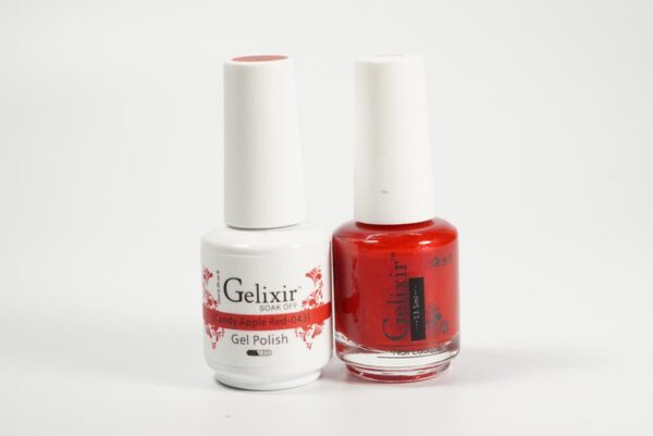 #043 - Gelixir UV/LED Soak Off Gel polish - Candy Apple Red