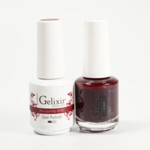 #048 - Gelixir UV/LED Soak Off Gel polish - Burgundy