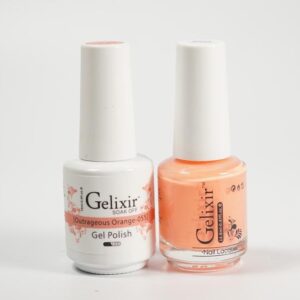#055 - Gelixir UV/LED Soak Off Gel polish - Outrageous Orange