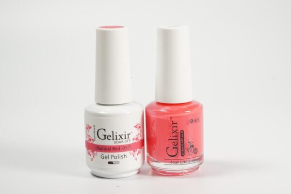 #057 - Gelixir UV/LED Soak Off Gel polish - Radical Red