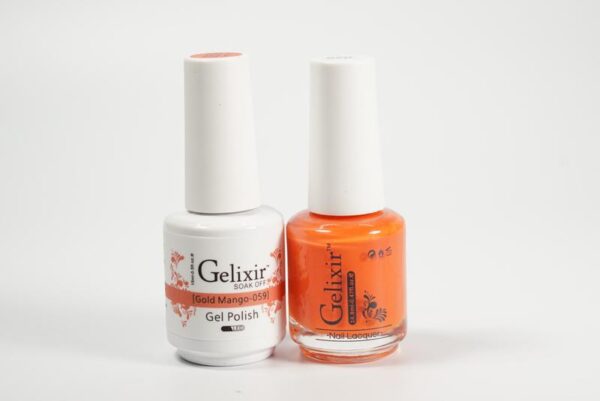#059 - Gelixir UV/LED Soak Off Gel polish - Gold Mango