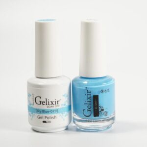 #079 - Gelixir UV/LED Soak Off Gel polish - Sky Blue