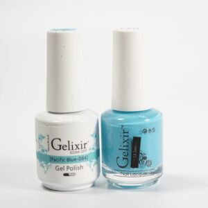 #084- Gelixir UV/LED Soak Off Gel polish - Pacific Blue