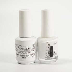 #090 - Gelixir UV/LED Soak Off Gel polish - Snow White